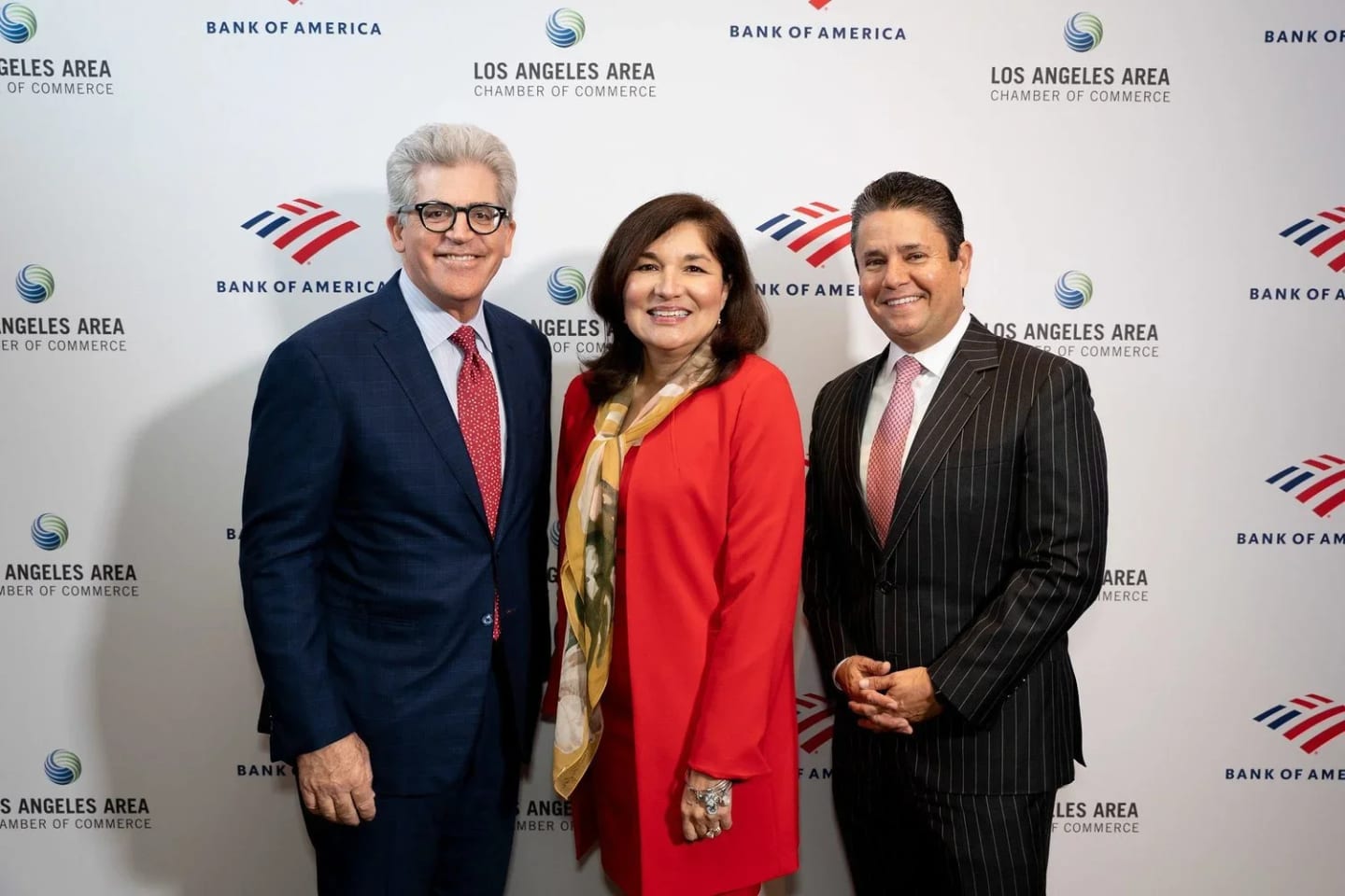 Networking reception at a Los Angeles Chamber of Commerce event