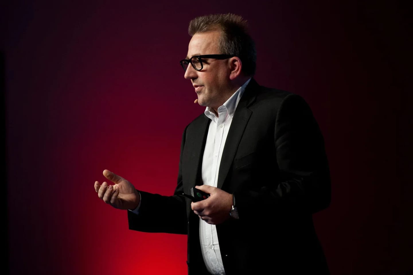 Keynote session at a Havas Media conference in Century City