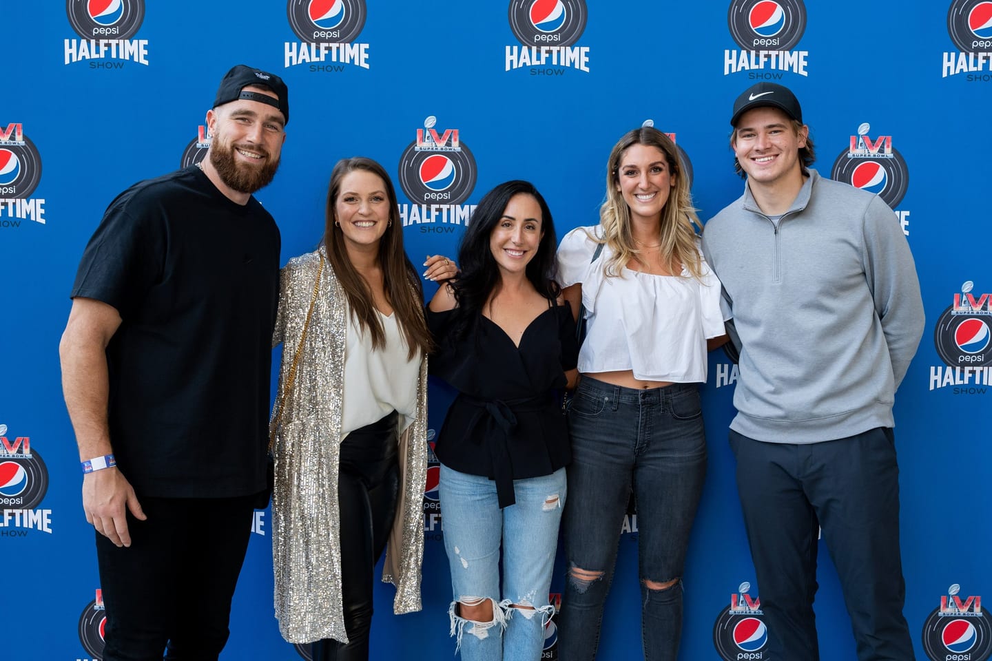 Guests at a Pepsi Halftime event