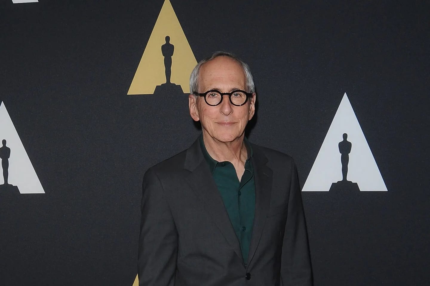Producer Michael Shamberg on the Academy Awards carpet, photographed for The New York Times